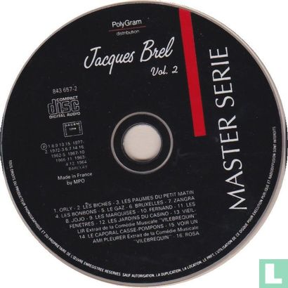 Jacques Brel Vol. 2 - Afbeelding 3