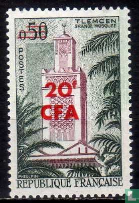 Grande Mosquée de Tlemcen, avec surcharge