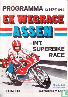 EK Wegrace Assen 1982