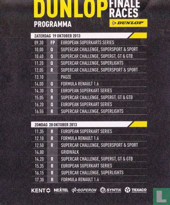 Dunlop Finale Races Assen 2013 - Afbeelding 2