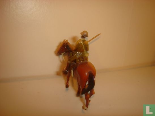 Officier te paard met zwaard - Afbeelding 2
