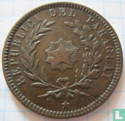 Paraguay 2 centésimos 1870 - Image 2
