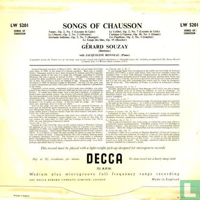 Songs of Chausson - Bild 2