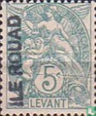 Type Blanc, with hand stamp