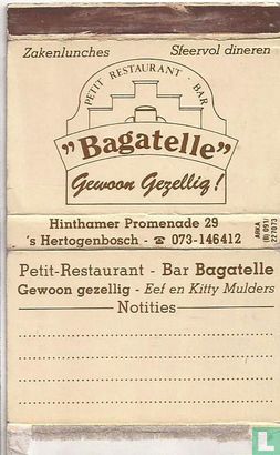 Petit Restaurant Bar Bagatelle
