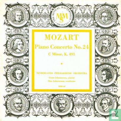 Mozart - Piano Concerto No. 24 C Minor, K.491 - Afbeelding 1