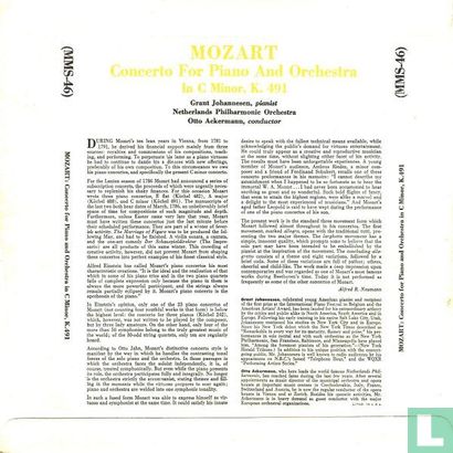 Mozart - Piano Concerto No. 24 C Minor, K.491 - Afbeelding 2