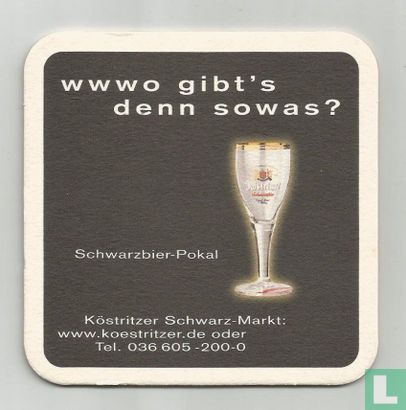 wwwo gibt's denn sowas? Schwarzbier-Pokal II - Afbeelding 1