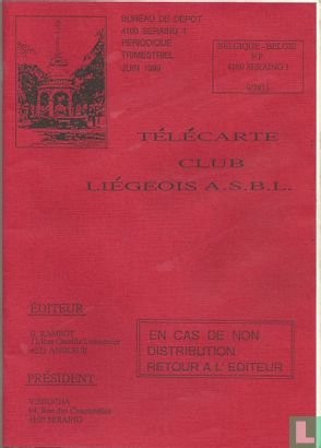 Télécarte Club Liégeois A.S.B.L. 06 - Bild 1