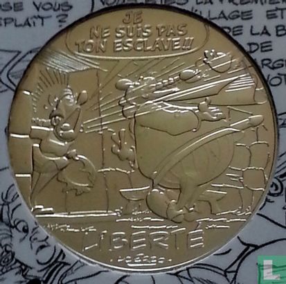 France 10 euro 2015 "Asterix and liberty 4" - Image 2
