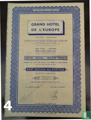 GRAND HOTEL DE L'EUROPE - Image 1