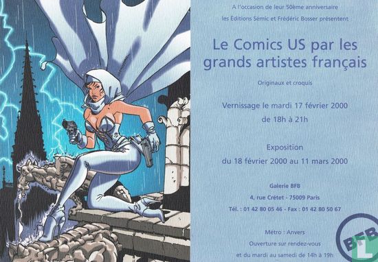 Le Comics US par les grands artistes français - Afbeelding 1
