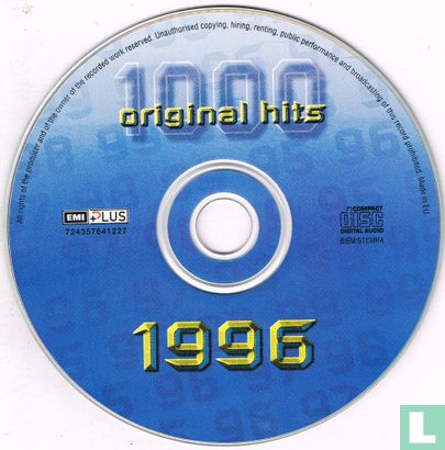 1000 original hits 1996 - Bild 3