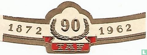 90 Taf - 1872 - 1962 - Bild 1