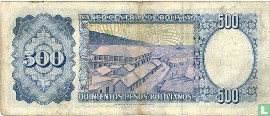 Bolivia 500 Pesos Bolivianos - Image 2