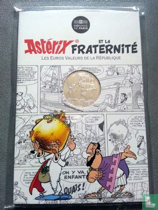 Frankrijk 10 euro 2015 "Asterix and fraternity 1" - Afbeelding 3