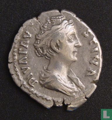 Roman Empire, Denarius, 138-141 AD, Faustina wife of Antoninus Pius, Rome, 141-146 AD - Image 1