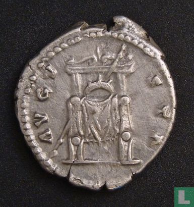 Romeinse Rijk, Denarius, 138-141 AD, Faustina wife of Antoninus Pius, Rome, 141-146 AD - Afbeelding 2