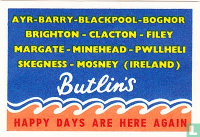 Butlin's - happy days are here again