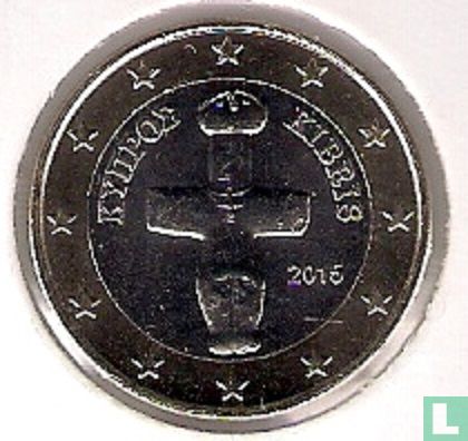 Cyprus 1 euro 2015 - Afbeelding 1