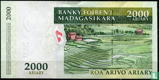 Madagaskar 2000 Ariary - Bild 2