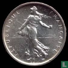 Frankrijk 5 francs 1967 - Afbeelding 2
