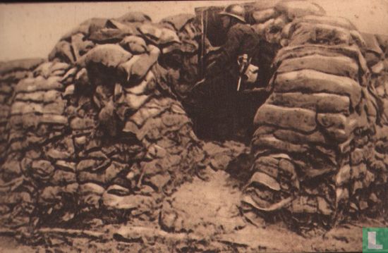 Observateur en 1re ligne à Boesinghe, 1916 - Afbeelding 1
