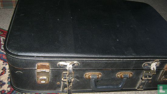 Vintage zwarte koffer - Image 1