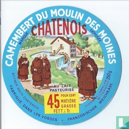 Camembert du moulin des moines Chatenois - Image 1