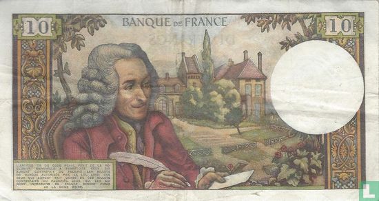 Frankrijk 10 Francs 1965 - Afbeelding 2