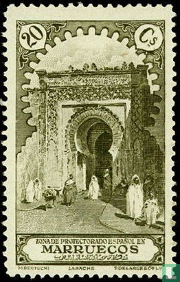 Moorse poort in Larache