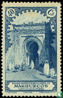 Moorish gate in Larache 