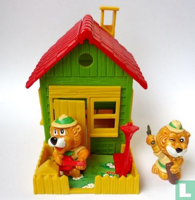 Leo Romeo en Timber Leo met huisje - Afbeelding 1