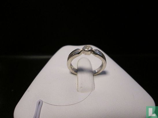 Zilveren Ring, Met Zirkonia - Image 1