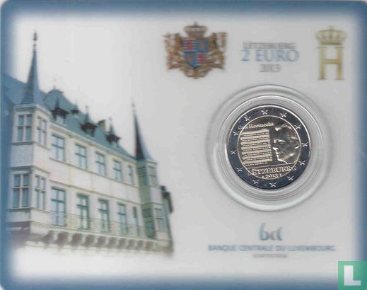 Luxembourg 2 euro 2013 (coincard) "National Anthem" - Image 1