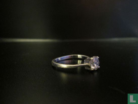 Zilveren Ring, Met Zirkonia Steen - Image 3