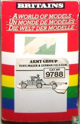VW KDF Kübelwagen + 7,5cm PAK Kanone - Afbeelding 3