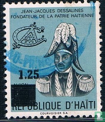 Jean-Jacques Dessalines met opdruk