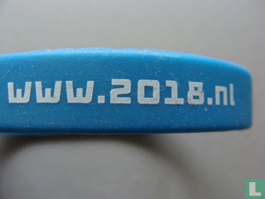 Leeuwarden Fryslân 2018 polsbandje - Afbeelding 3