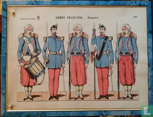 Armée Française. Zouaves.