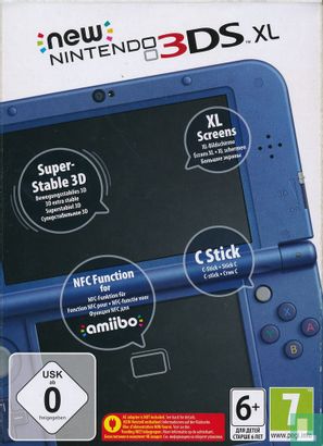 New Nintendo 3DS XL Metallic Blue - Afbeelding 1
