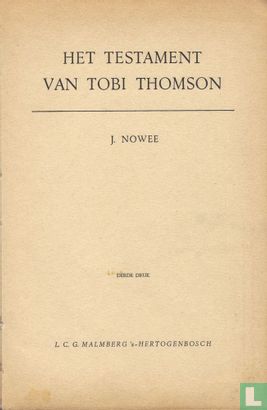 Het testament van Tobi Thomson - Afbeelding 3