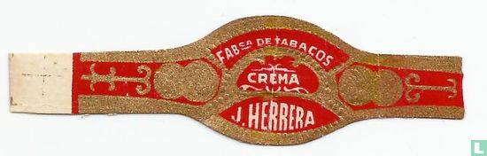 Crema Fabca. de Tabacos J. Herrera - Afbeelding 1