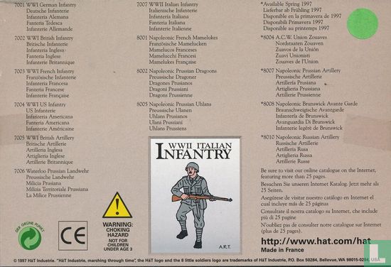 Seconde Guerre mondiale infanterie italienne - Image 2