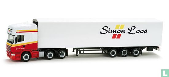 Scania R TL box semitrailer 'Simon Loos' (NL)