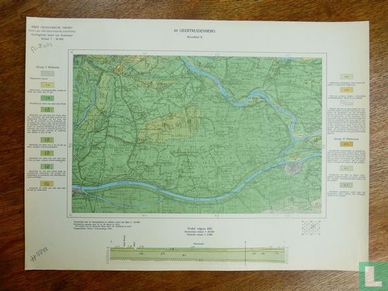 Geologische kaart van Nederland 1:50.000. Blad 44 Geertruidenberg, Kwartblad II