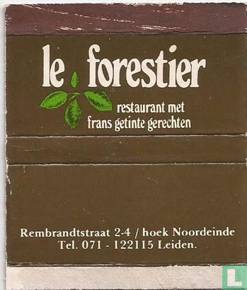 Le Forestier - restaurant met Frans getinte gerechten