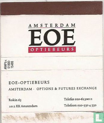 Amsterdam - EOE - Optiebeurs