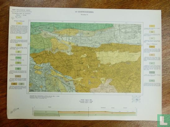 Geologische kaart van Nederland 1:50.000. Blad 44 Geertruidenberg, Kwartblad IV