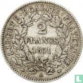 France 2 francs 1851 - Image 1